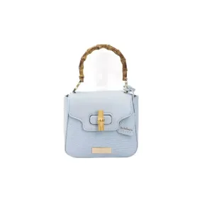 Baldinini Trend Light Blue Polyurethane Women Crossbody