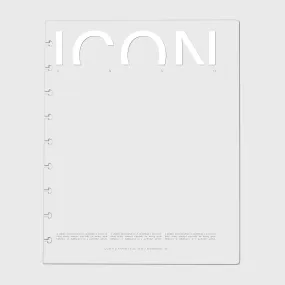 Crystal Clear Notebook Cover | Icon | HP Classic