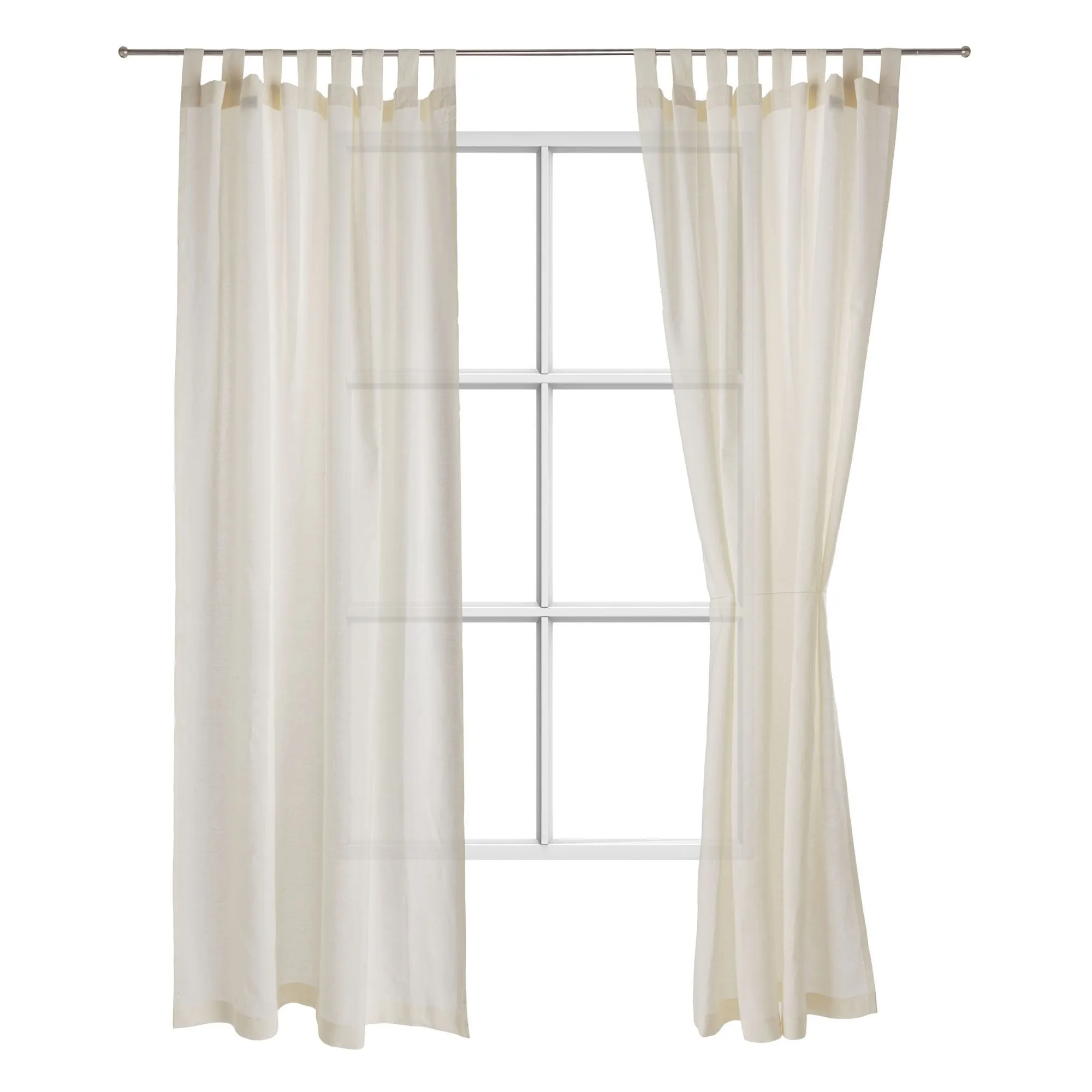 Cuyabeno Linen Curtain [Cream]