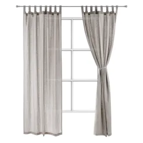 Cuyabeno Linen Curtain [Grey]