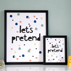 Let's Pretend Print