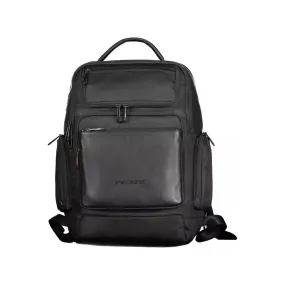 Piquadro Black RPET Men Backpack