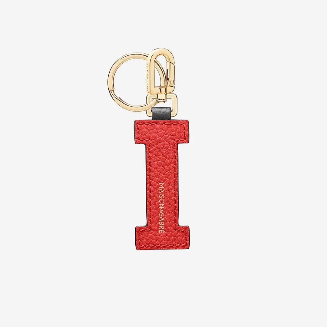 The SABRÉMOJI™ Alphabet Charm I - Rouge Noir