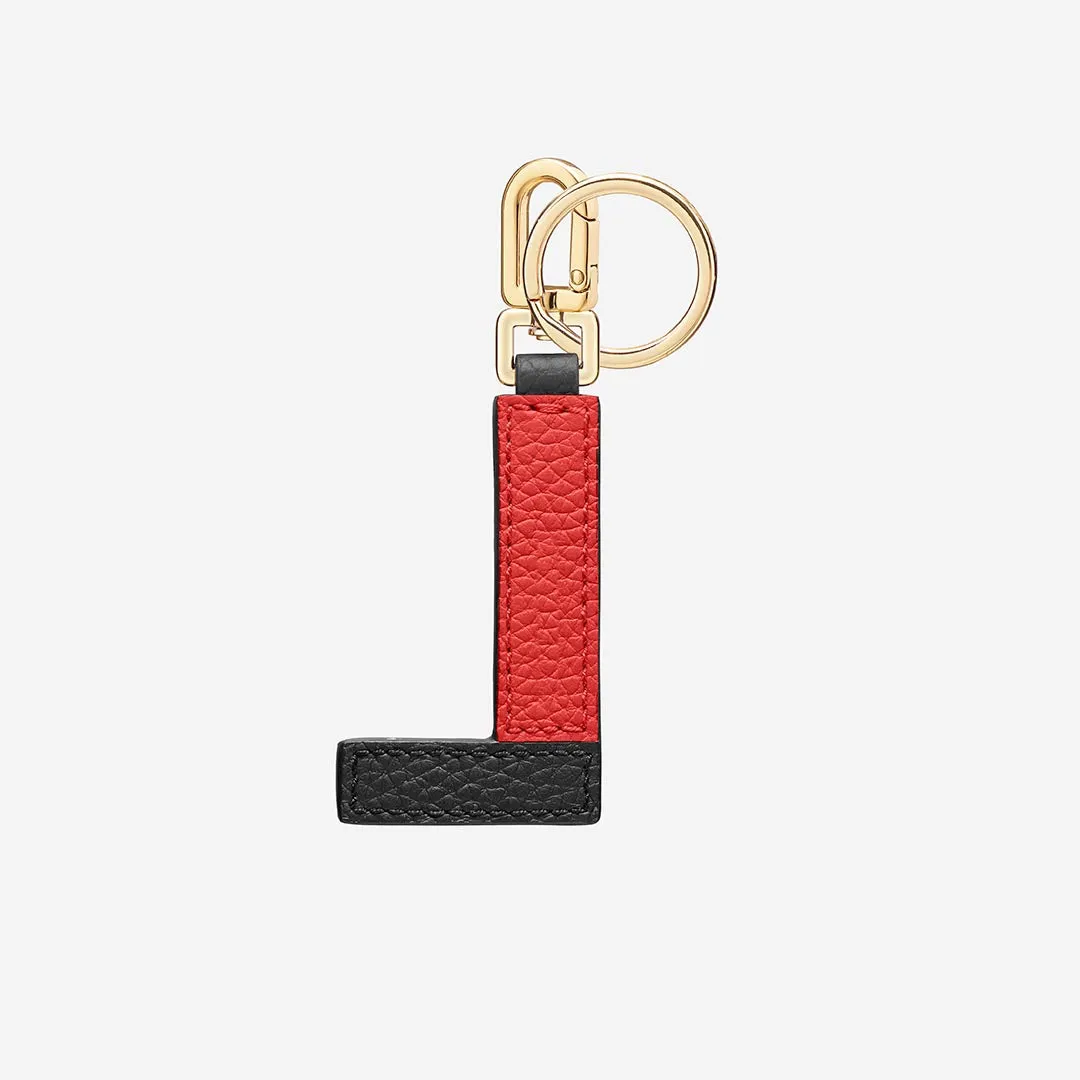 The SABRÉMOJI™ Alphabet Charm L - Rouge Noir