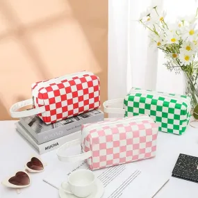 Women Waterproof PU Leather Cosmetic Storage Bags Chess-SA2405-115